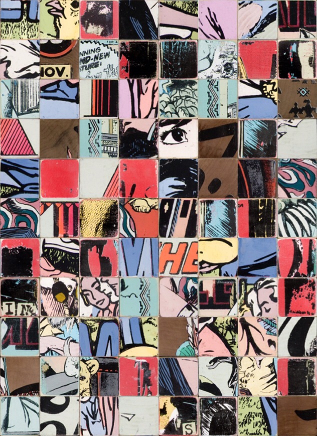 Jumbled Faile puzzle box, made in the Faile Puzzle Box app. Image by RJ Rushmore.