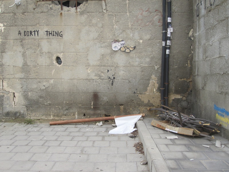 “A Dirty Thing” by Know Hope. Photo by Know Hope.