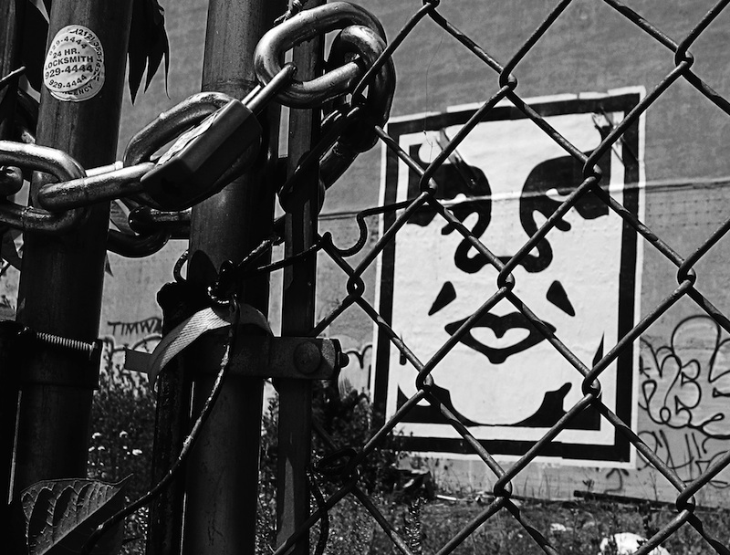 OBEY Icon wheatpaste. Photo by Incase.