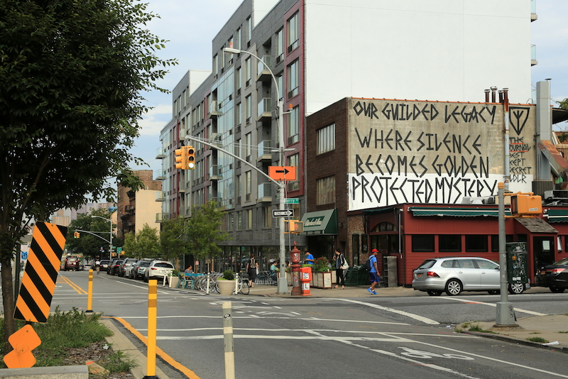 Rambo in Brooklyn with plenty of context. Photo by Luna Park.