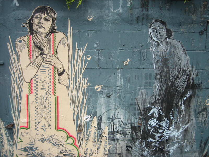 Swoon in Manhattan. Photo by Luna Park.