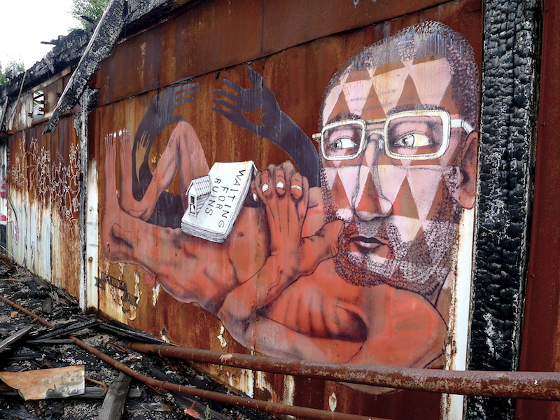 Overunder at the abandoned Atlanta Prison Farm. Photo by RJ Rushmore.